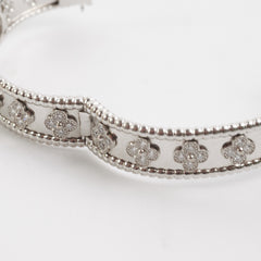 Van Cleef & Arpels Perlée Clover Bracelet 18k Diamonds size Small