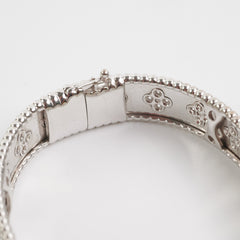 Van Cleef & Arpels Perlée Clover Bracelet 18k Diamonds size Small