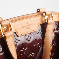 Louis Vuitton Brea MM Amarante Monogram Vernis Bag