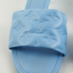 Louis Vuitton Revival Baby Blue Mules Size 41