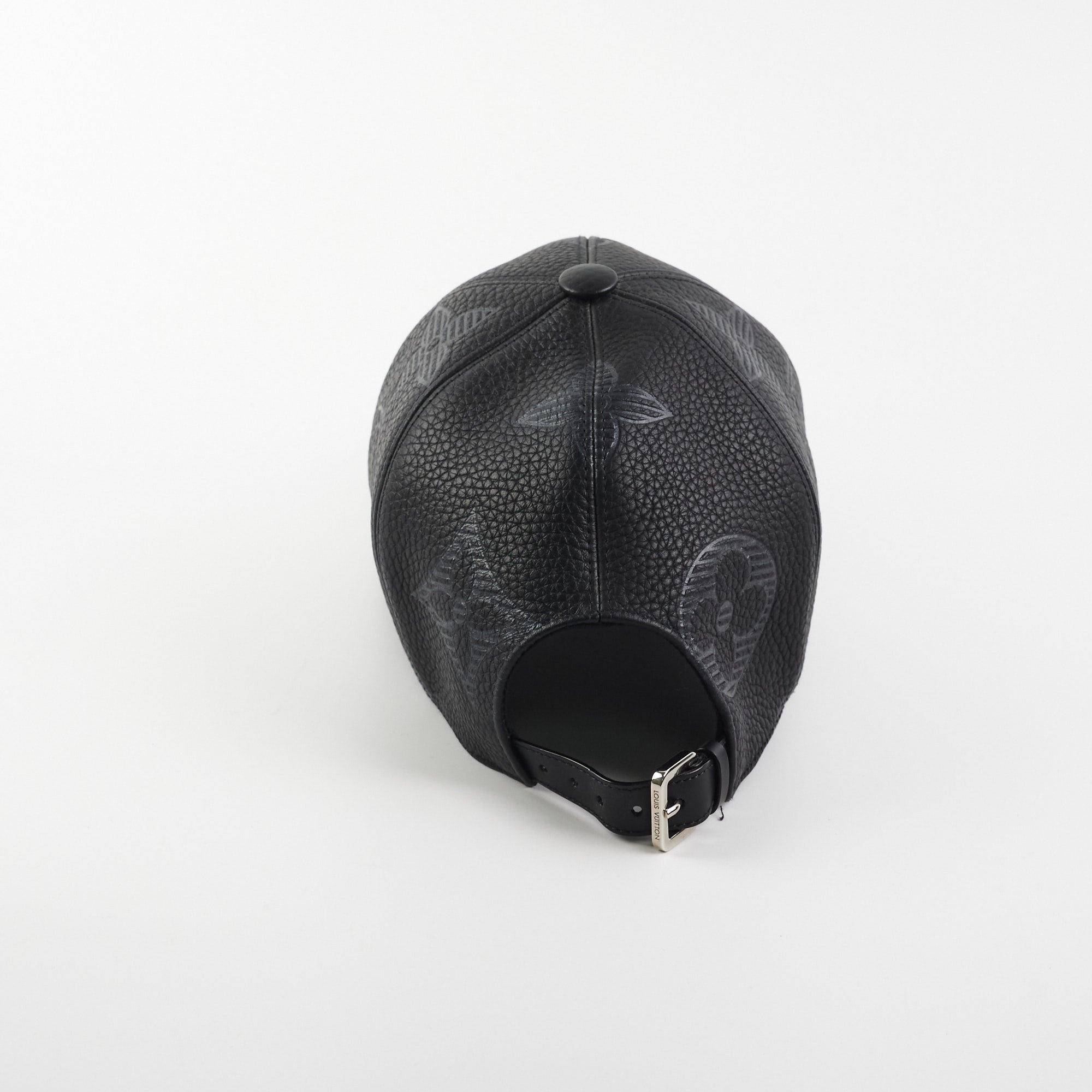 Louis Vuitton Black Monogram Shadow Cap - THE PURSE AFFAIR