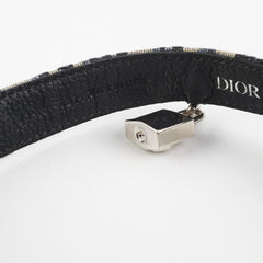 Christian Dior Oblique Dog Collar Size 90