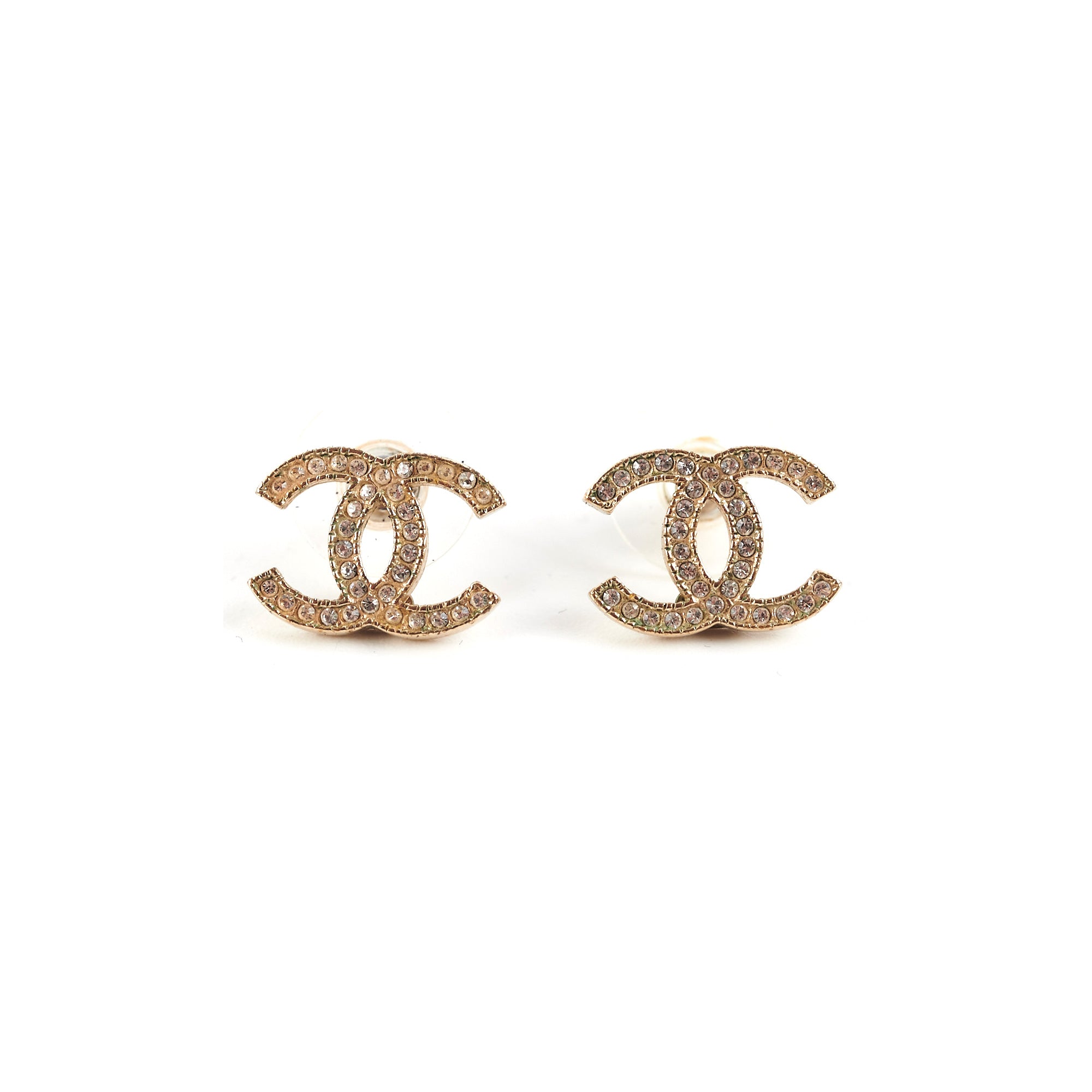 chanel diamond earrings cc price, Off 67%