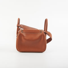 Hermes Mini Lindy Gold/Jaune Ambre