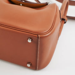 Hermes Mini Lindy Gold/Jaune Ambre