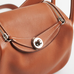 Hermes Mini Lindy Gold/Jaune Ambre