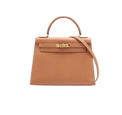 Hermes Kelly 28 Courchevel R Circle Stamp
