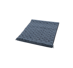 Louis Vuitton Echarpe Monogram Blue Scarf