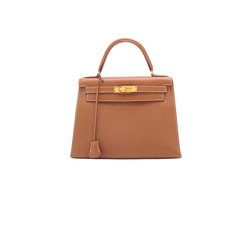 Hermes Kelly 28 Cushbell Gold - C Square Stamp