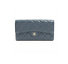 ITEM 2 - Chanel Long Wallet Flap Navy Caviar