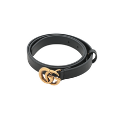 Gucci GG Marmont Black Belt 80cm 2cm Width