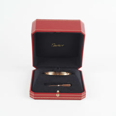 Cartier Love Bracelet Rose Gold 17