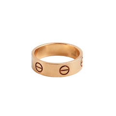 Cartier Love Ring Pink Gold Size 54