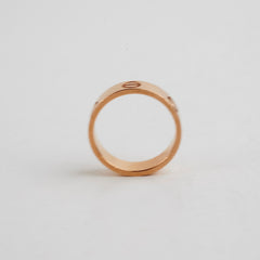 Cartier Love Ring Pink Gold Size 54