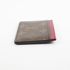 Louis Vuitton Fuschia Monogram Flat Card Holder