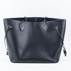 Louis Vuitton Neverfull Tote Bag MM Black Epi