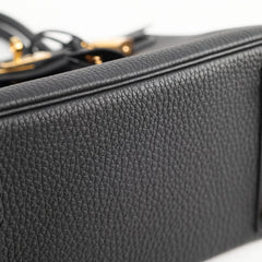 Hermes Birkin 25 Togo Noir D Stamp 2019