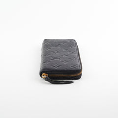 Louis Vuitton Monogram Empreinte Black Zippy Wallet
