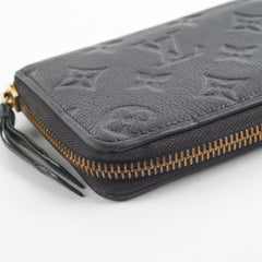 Louis Vuitton Monogram Empreinte Black Zippy Wallet