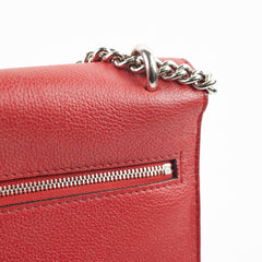 Louis Vuitton Lock Me Red Shoulder Bag