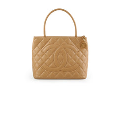 Chanel Caviar Medallion Tote Beige – THE PURSE AFFAIR