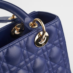 Dior Medium Lady Dior Blue