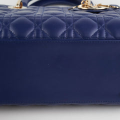 Dior Medium Lady Dior Blue