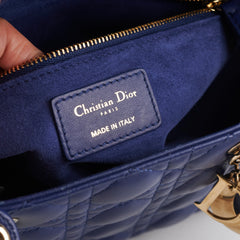 Dior Medium Lady Dior Blue