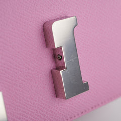 Hermes Mini Constance 18 Veau Epsom Mauve Sylvestre - U stamp (2022)