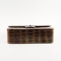 Chanel Metallic Aligator Jumbo 14 Series