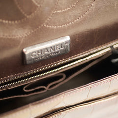 Chanel Metallic Aligator Jumbo 14 Series