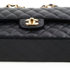 Chanel Classic Flap Small Caviar Black- Microchipped 2021