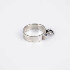 Hermes Silver Ring Size 51