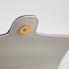 Gucci Arli Leather Cream Crossbody Bag