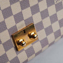 Louis Vuitton Croisette Damier Azur Crossbody BAG