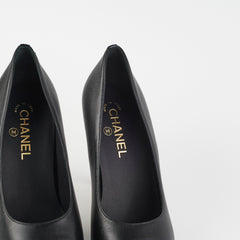 Chanel Black Size 39.5 Heels