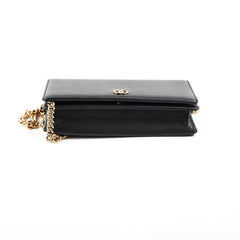 Gucci Black Wallet On Chain WOC