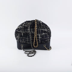 Chanel Small Gabrielle Tweed Backpack