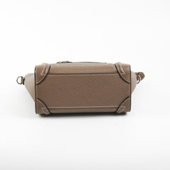 Celine Luggage Nano Taupe