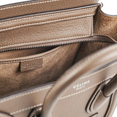 Celine Luggage Nano Taupe