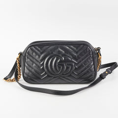 Gucci Marmont Camera Bag Small Black