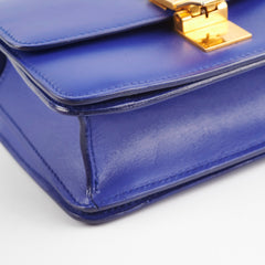 Celine Small Blue Box Crossbody Bag