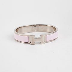 Hermes Clic H Bracelet Pink PM