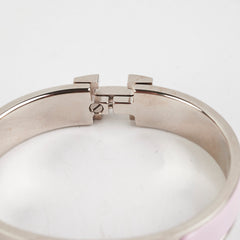 Hermes Clic H Bracelet Pink PM
