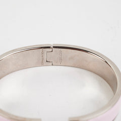 Hermes Clic H Bracelet Pink PM