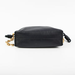 Loewe Mini Flamenco Clutch in Nappa Calfskin Black