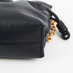 Loewe Mini Flamenco Clutch in Nappa Calfskin Black