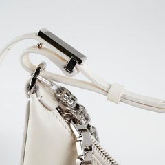 Givenchy Half Moon Bag White