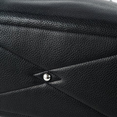 Hermes Victoria 35 Leather Handbag Black - O Square Stamp