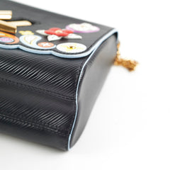 Louis Vuitton Twist MM Black Floral